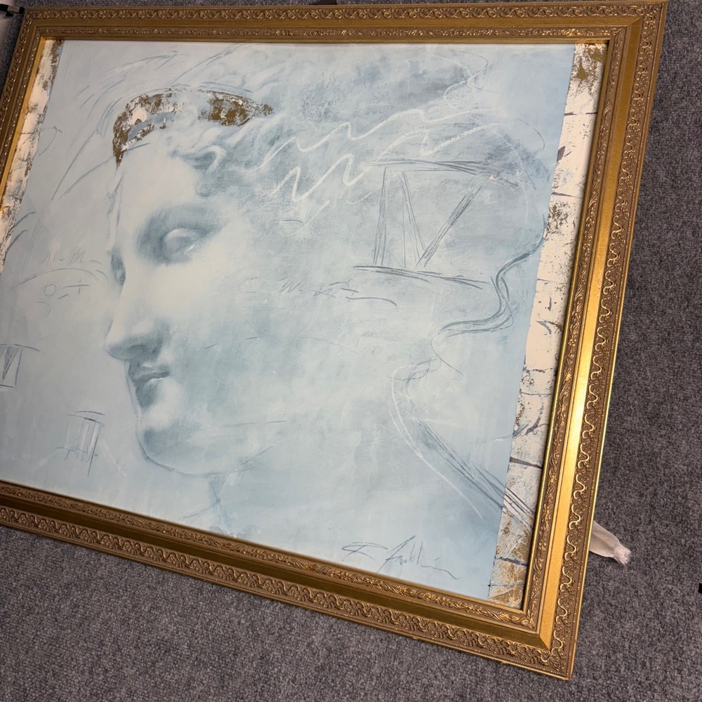 SONG OF ATHENA by Richard Franklin 40"x33" Large Framed Signed Print
